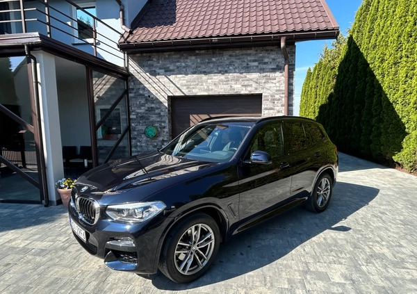 BMW X3 cena 155000 przebieg: 53000, rok produkcji 2021 z Siemiatycze małe 407